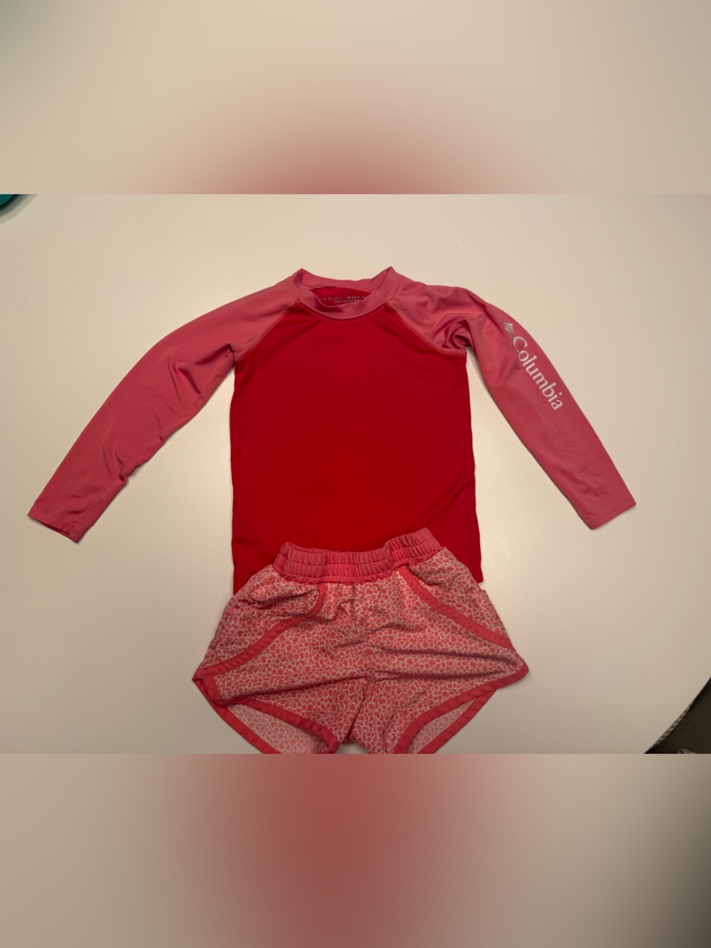 Columbia Girls' Long-Sleeve Rashguard Set